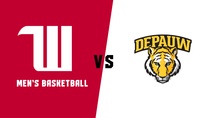 Wittenberg Mens Basketball vs Depauw