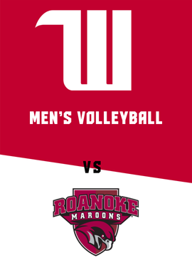 Wittenberg Mens Volleyball vs Roanoke