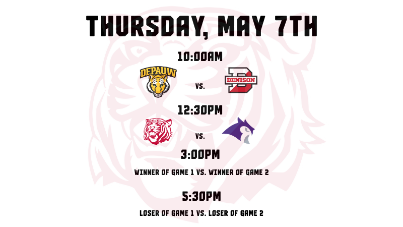 2026 NCAC Tournament: Kenyon vs. DePauw (05.07)