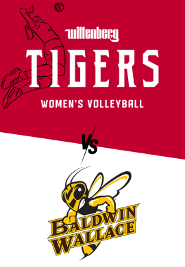 Wittenberg Women's Volleyball vs Baldwin Wallace