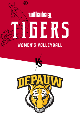 Wittenberg Women's Volleyball vs Depauw