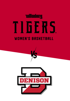 Wittenberg Women's Basketball vs Denison