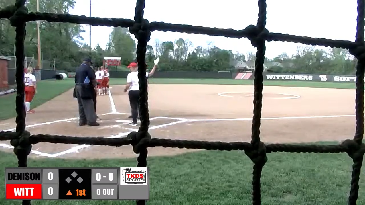 Wittenberg Softball vs Denison Game 2